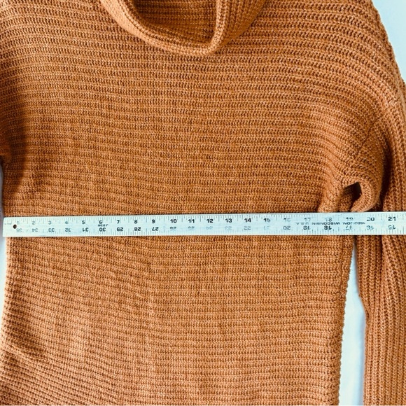 Pilcro Anthropologie Sweater Women's
XS Orange Cowl Neck Knit Oversized
Pullover - Picture 12 of 12